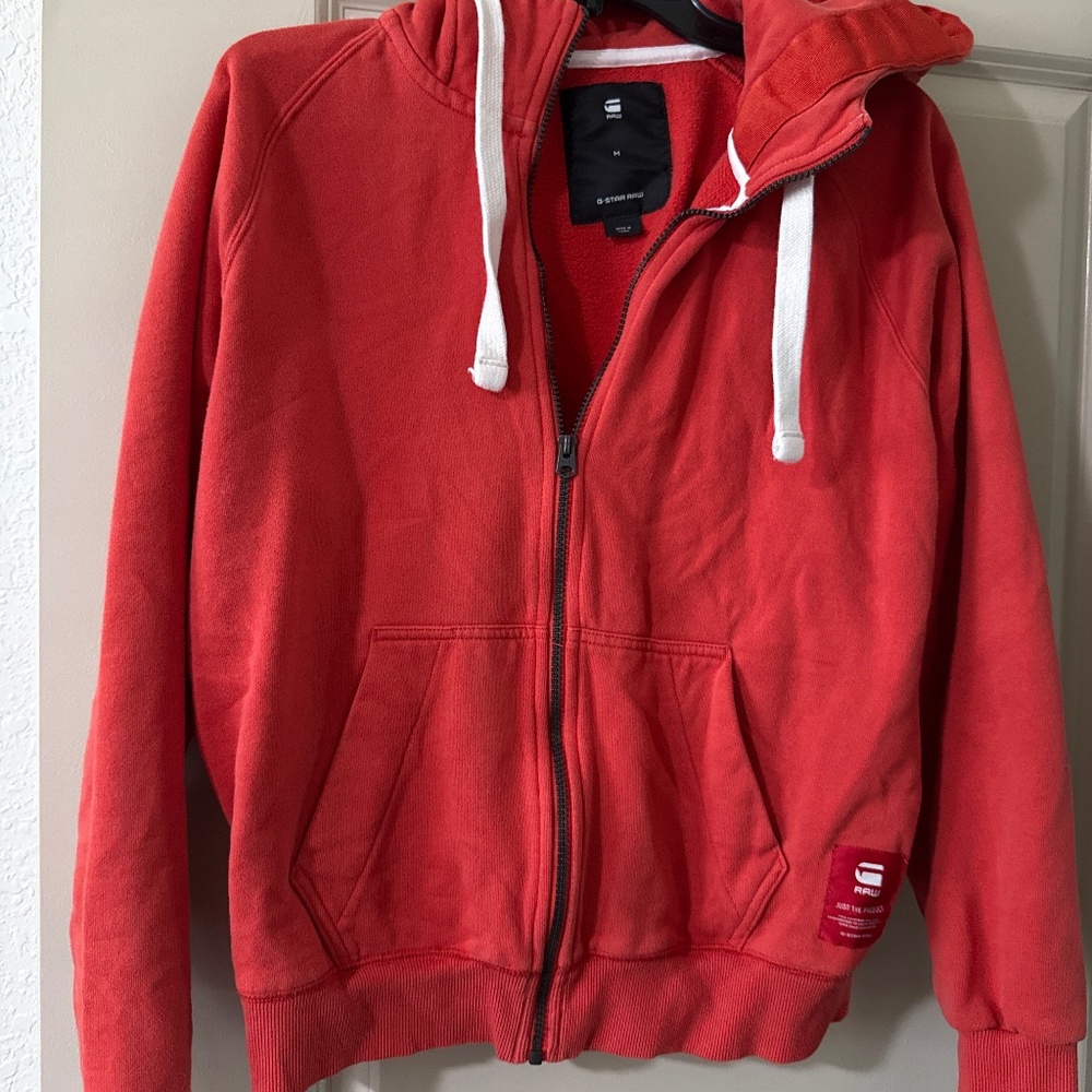 G star hoody - red - great condition